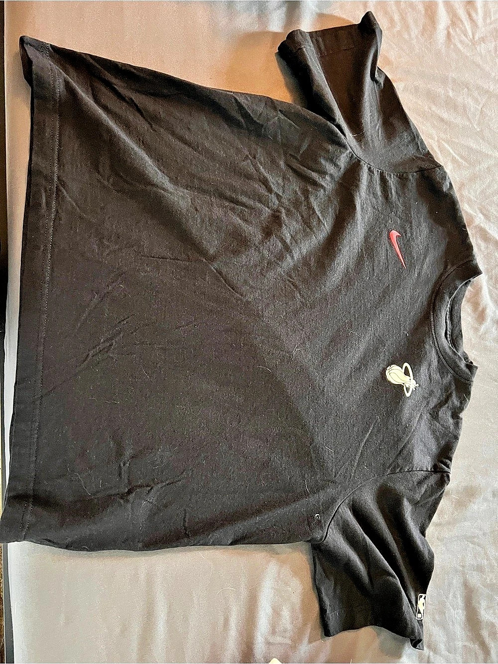 Nike NBA Miami Heat Culture T-Shirt Black Men's Medium